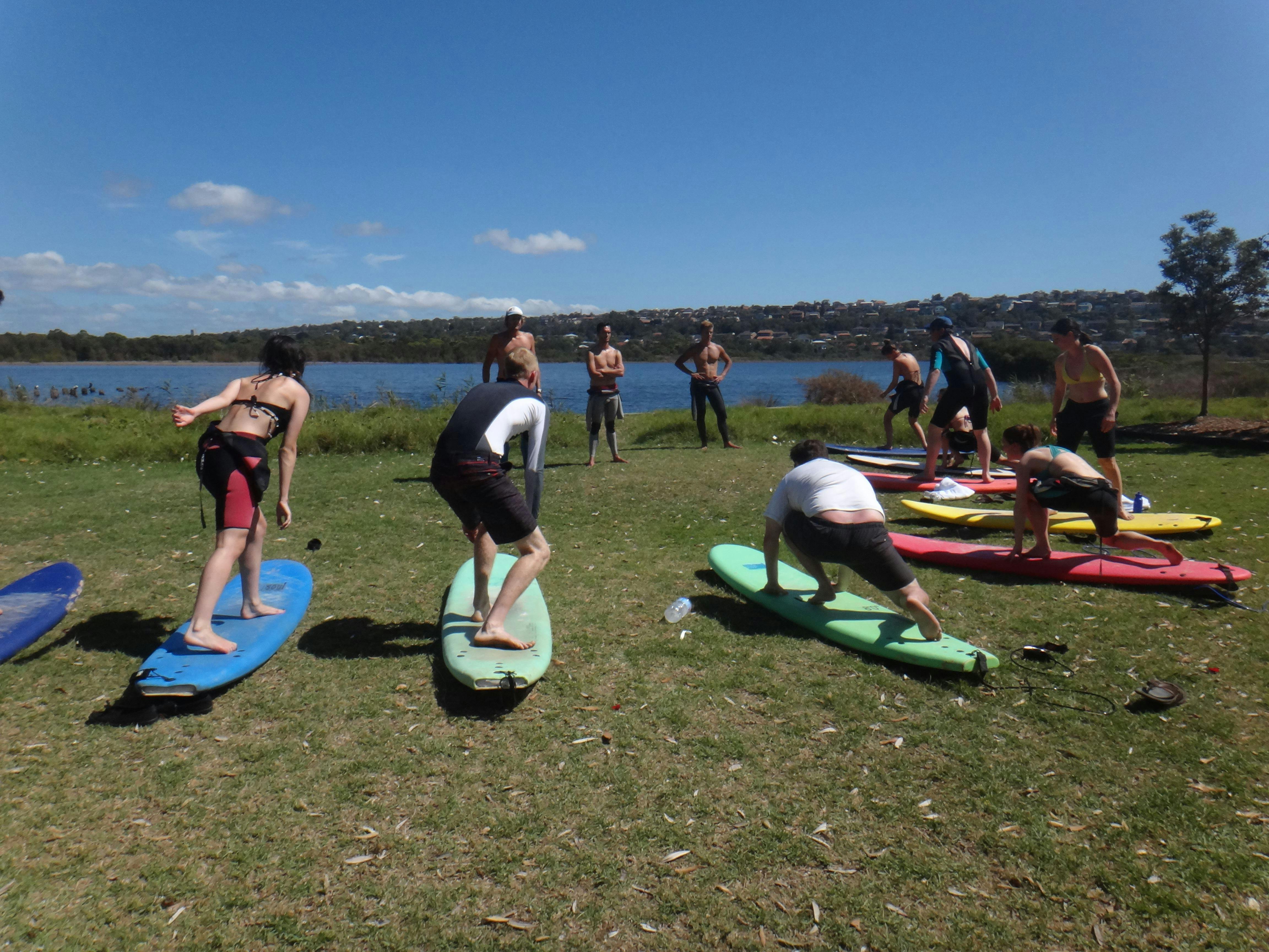 Surfing lessons in Sydney