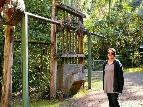 Mountain Maid Heritage Gold Mine Tour at Copeland near Gloucester