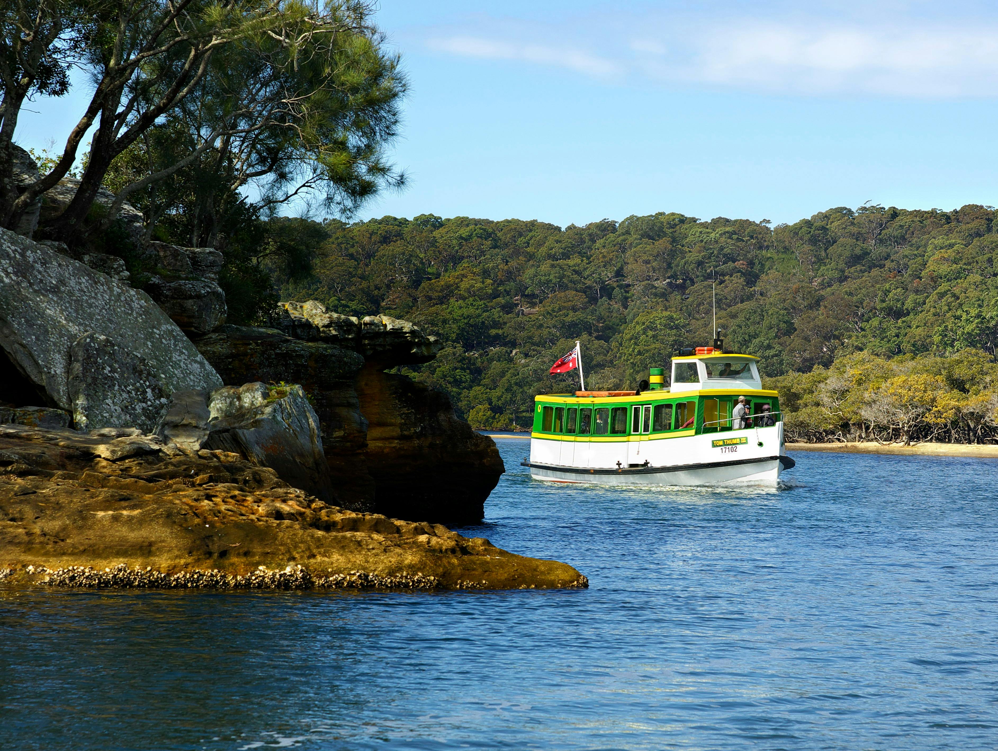 MV Tom Thumb III cruising the Hacking River