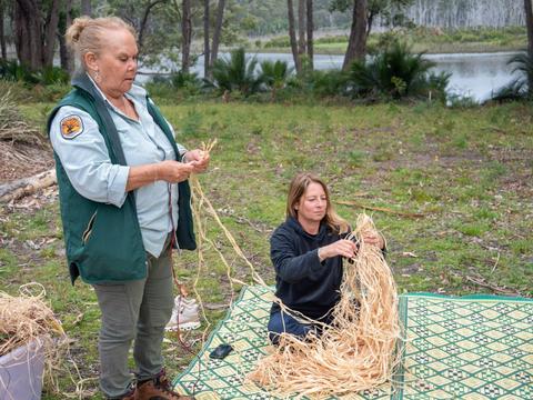 Get hands on in a traditional weaving workshop.