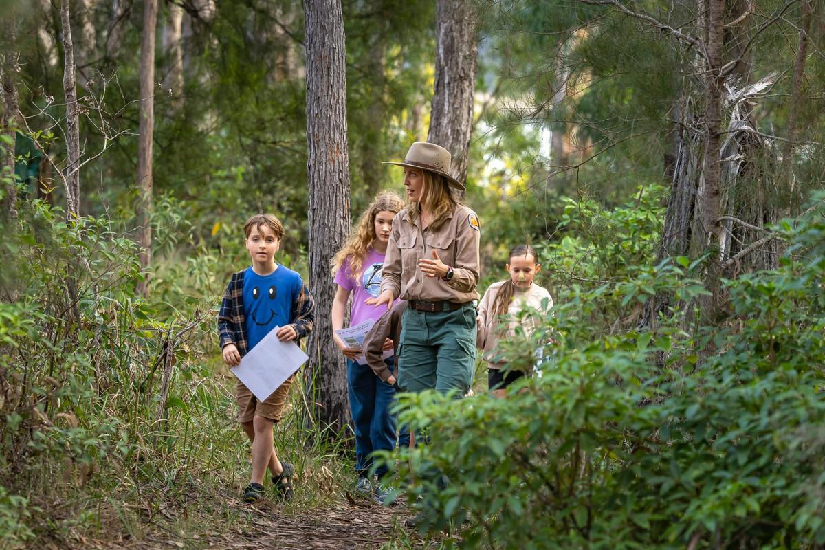 Get close to nature on a Junior Ranger Adventure.