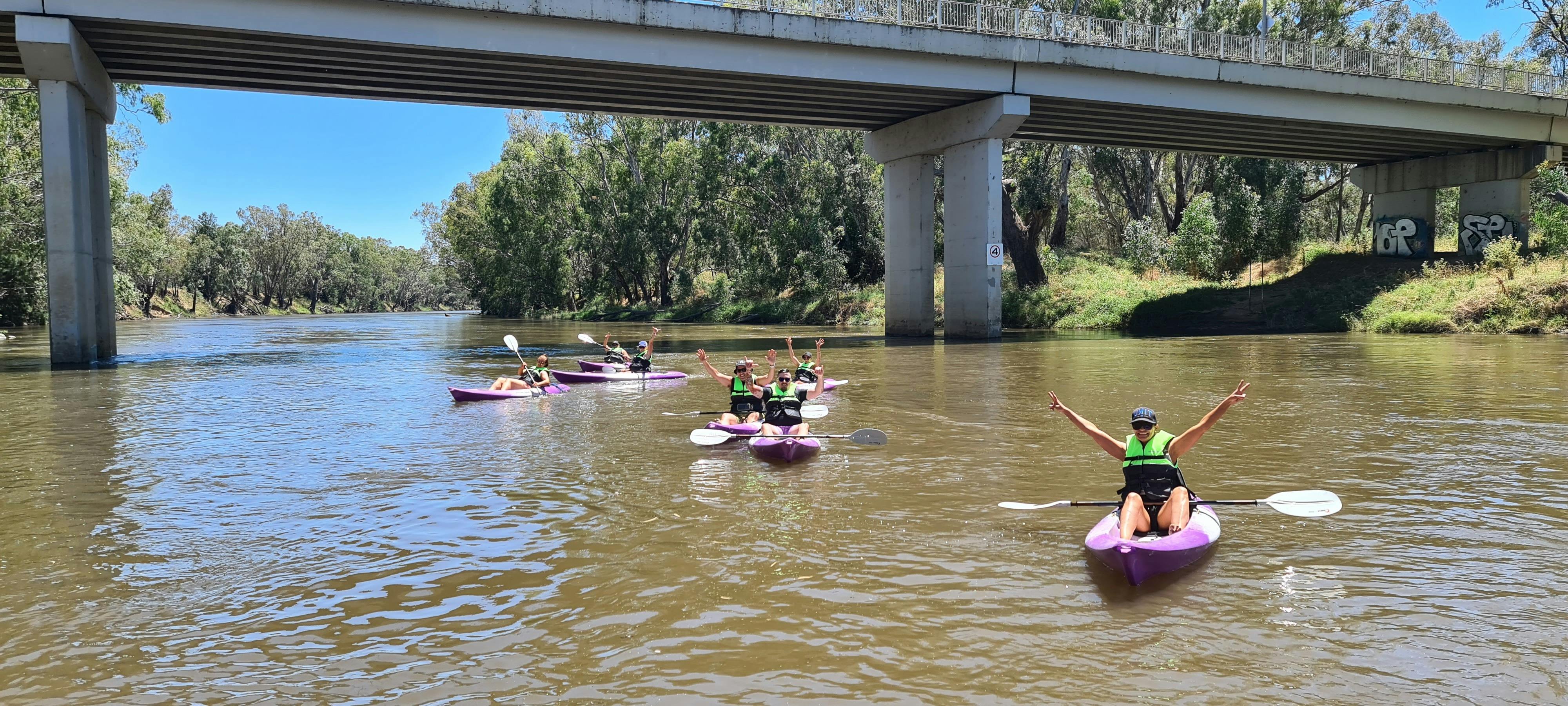 Murrumbidgee River through Wagga City.