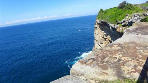 looking south from the cliff walk