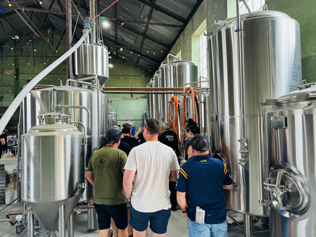 Mudgee Ale Trail tour at Zig Zag Brewery