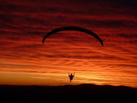 Classic sunset at Mt Borah