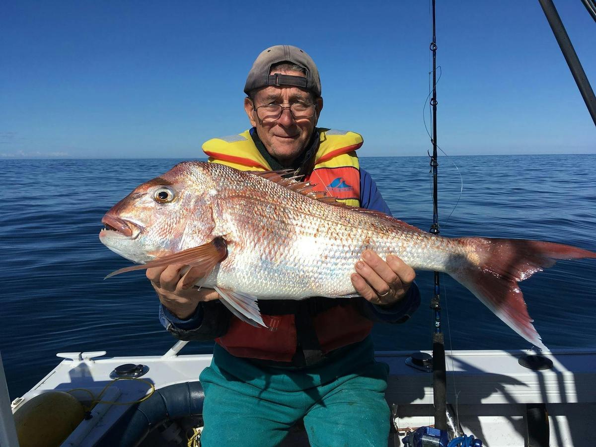 George Foster with Snapper