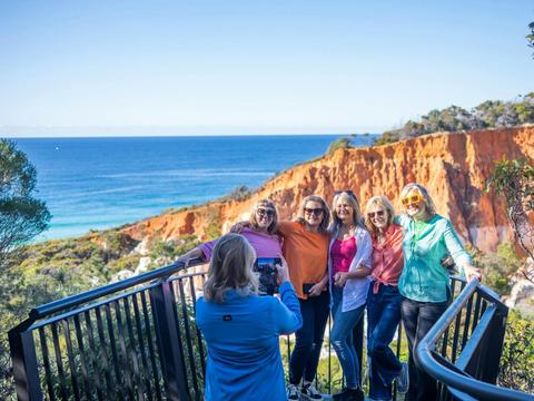 Guests at the Pinnacles eden