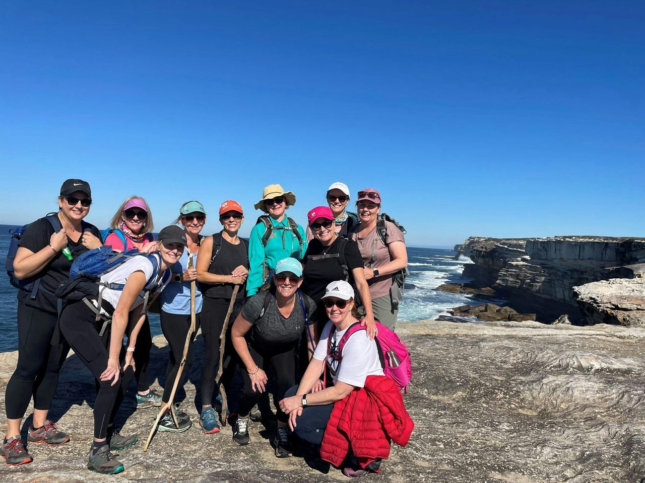 Coastal hiking