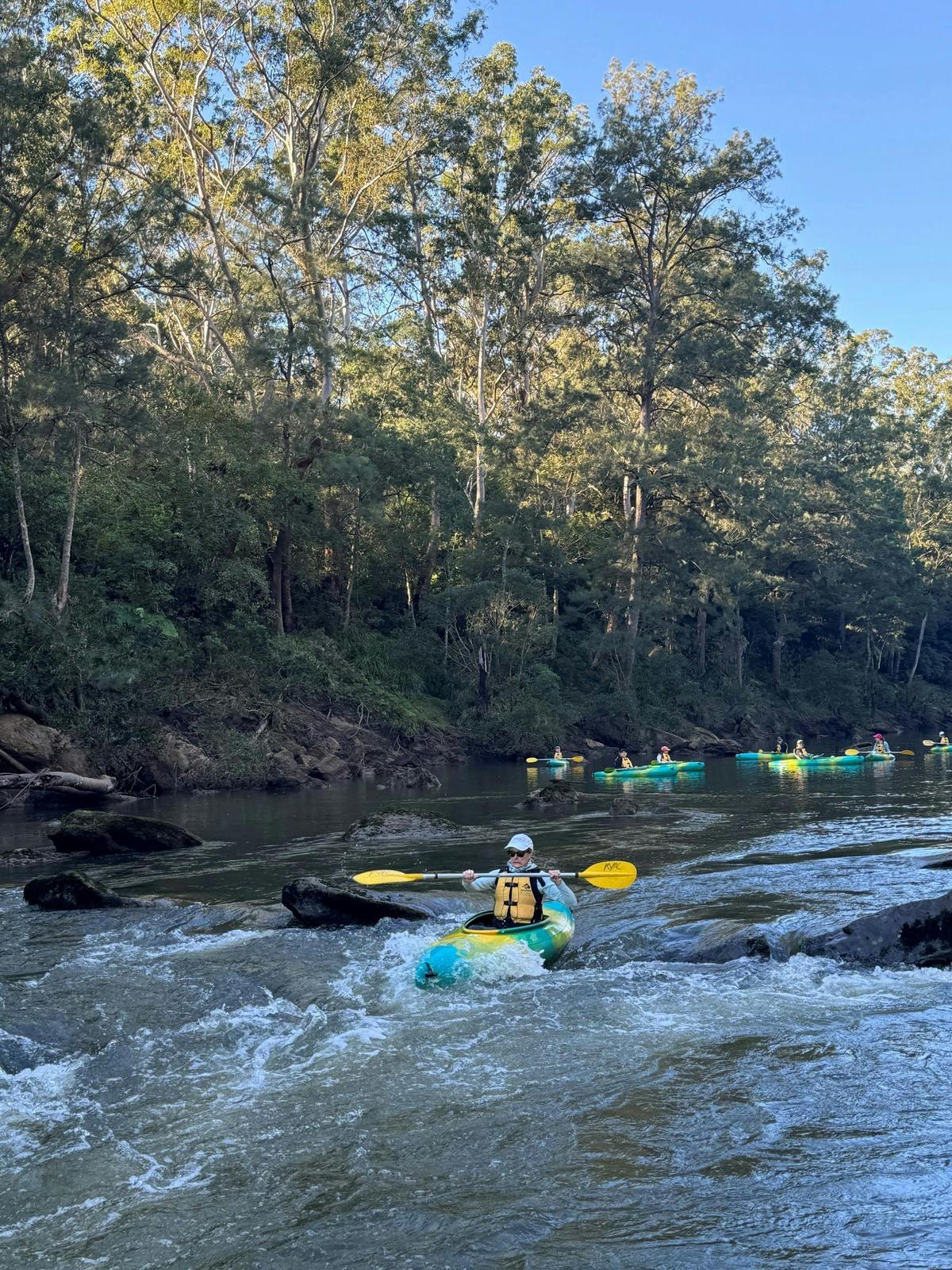 Kayaking on the Kangaroo Valley River