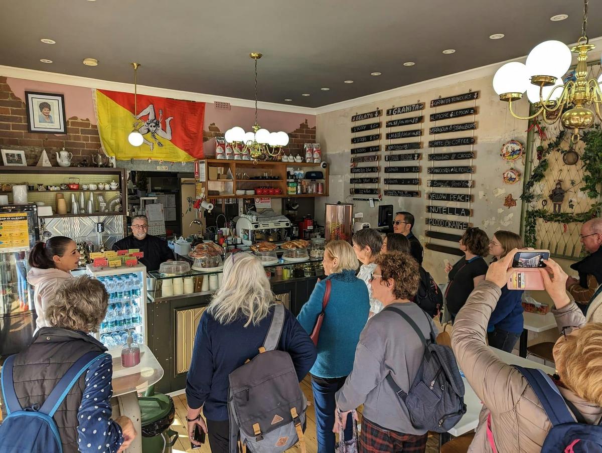 Visit an Italian gelateria for a scoop of delicious ice cream