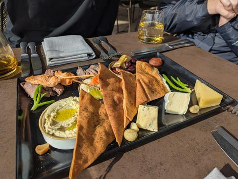 native ingredient food platter from Midden