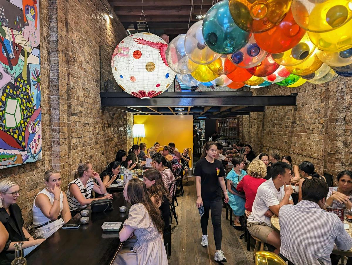 Thai restaurant with artistic design