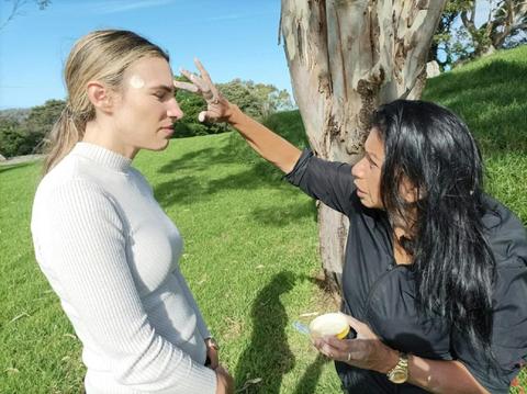 Cultural face paint
