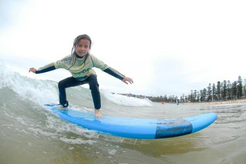 Kids Surfing Manly