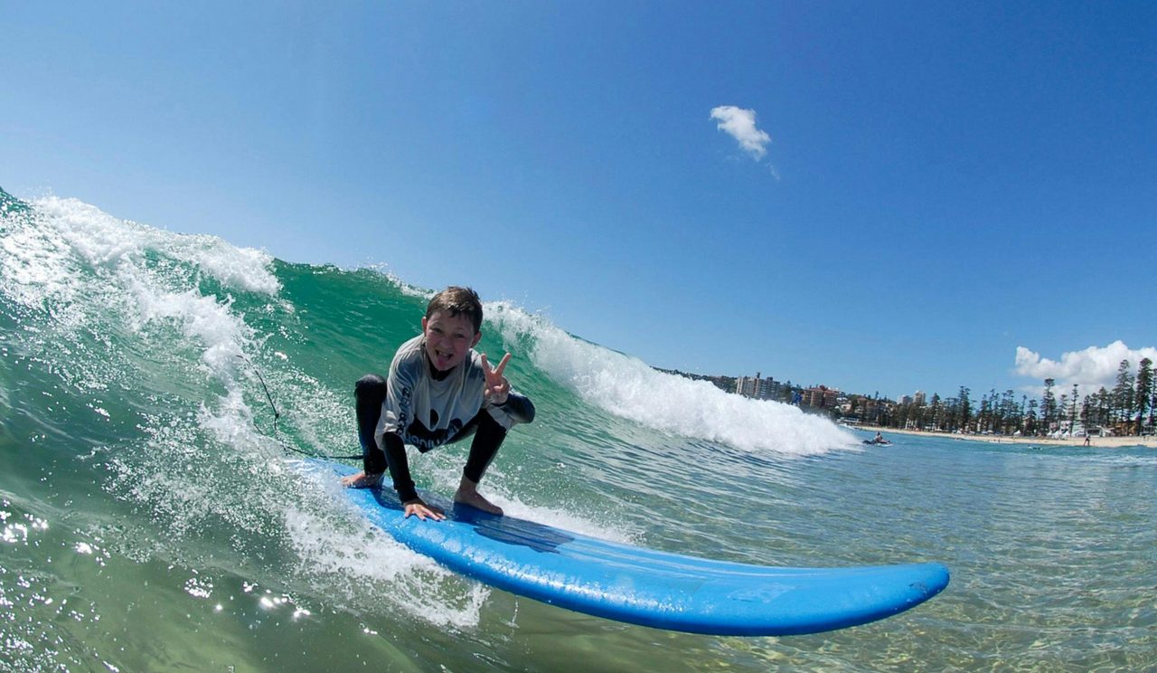 Best surfer out there is the one having the most fun!