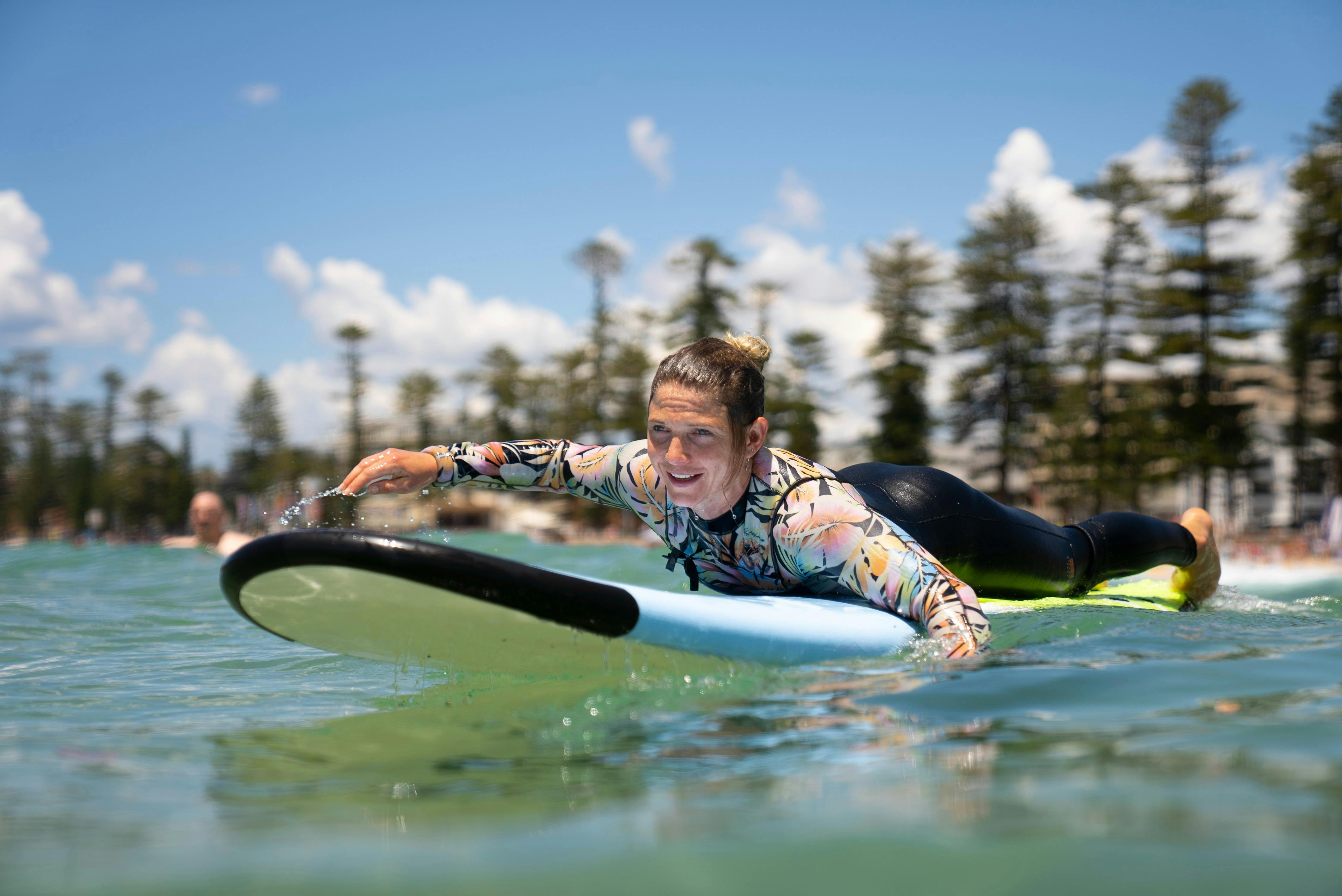 Smiles guaranteed at Manly Surf School!