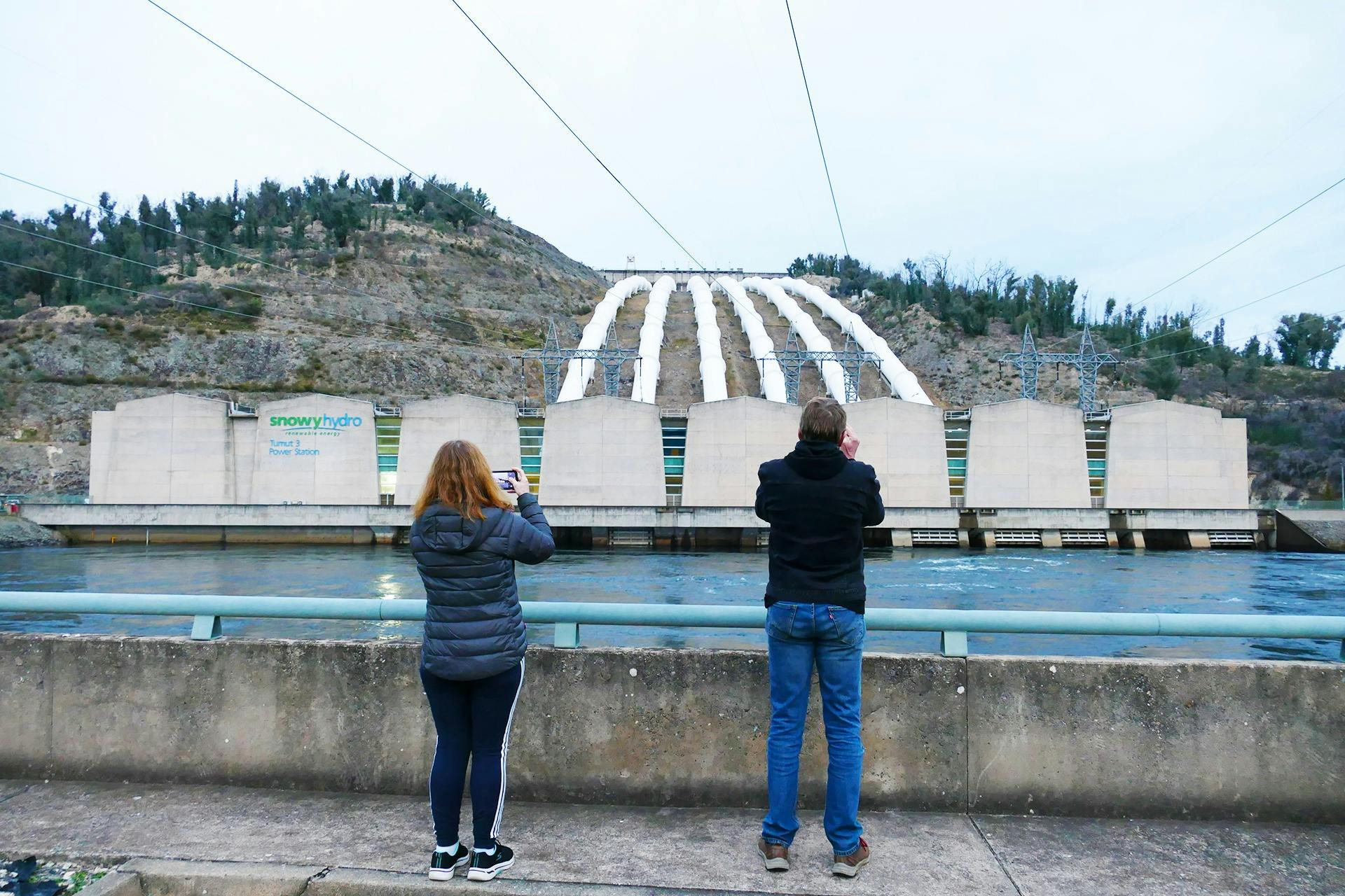 Marvel at the resource sustainable Tumut 3 Power Station - the mighty Snowy Hydro Scheme