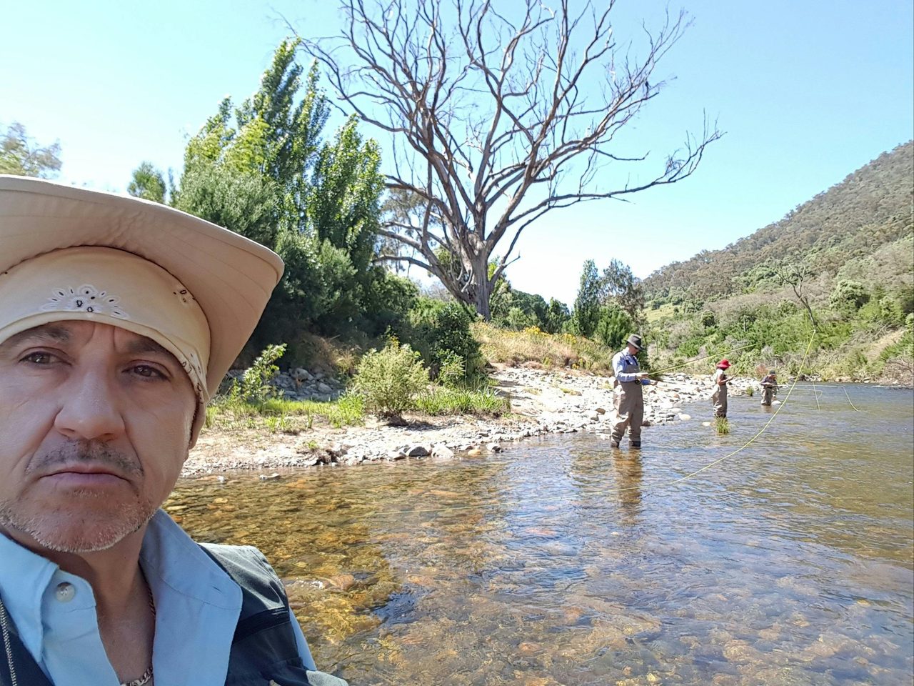 Tane Tumut Fly Fishing Doing Lessons