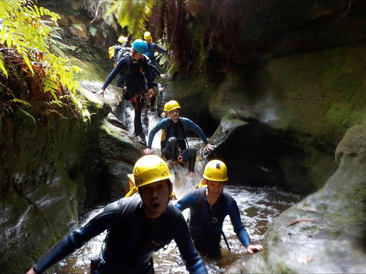 Canyoning in the Blue Mountains