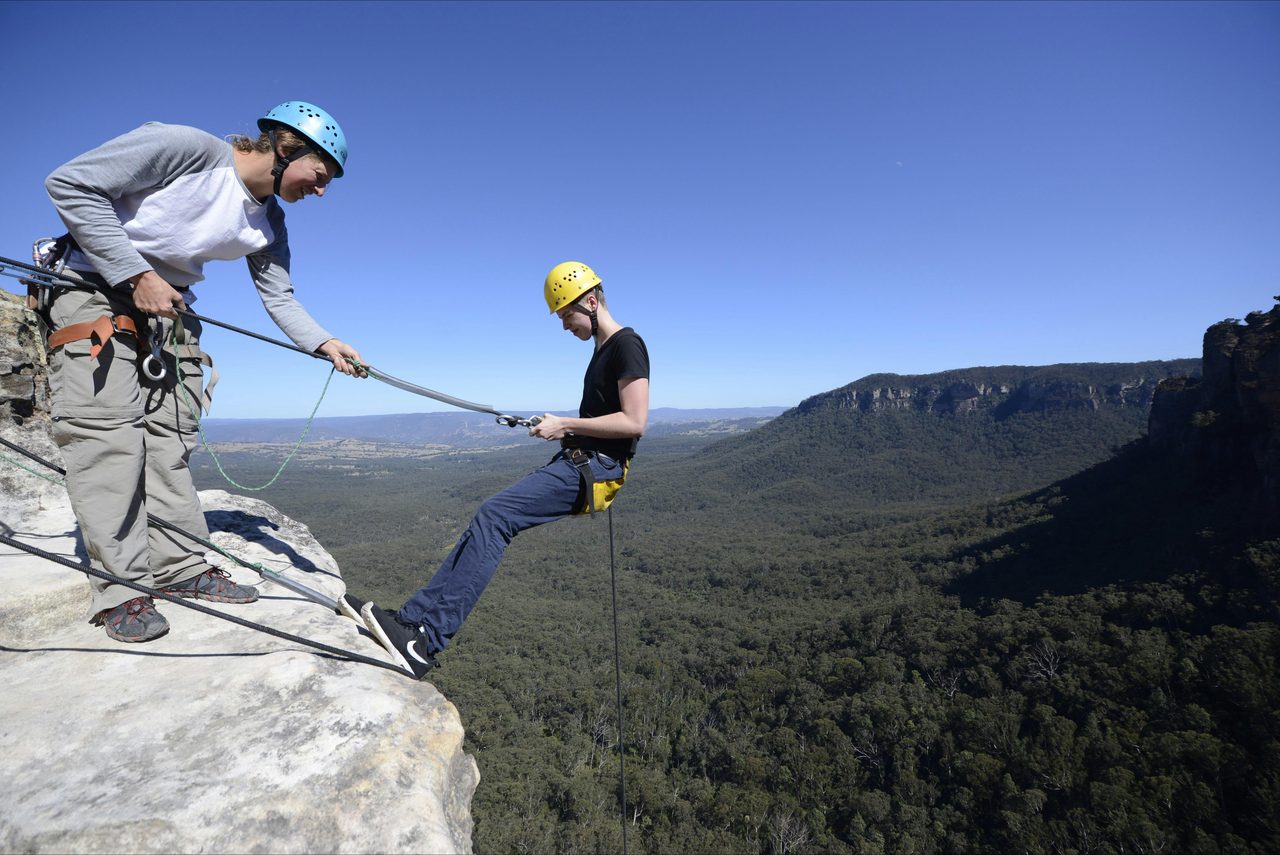 Abseiling