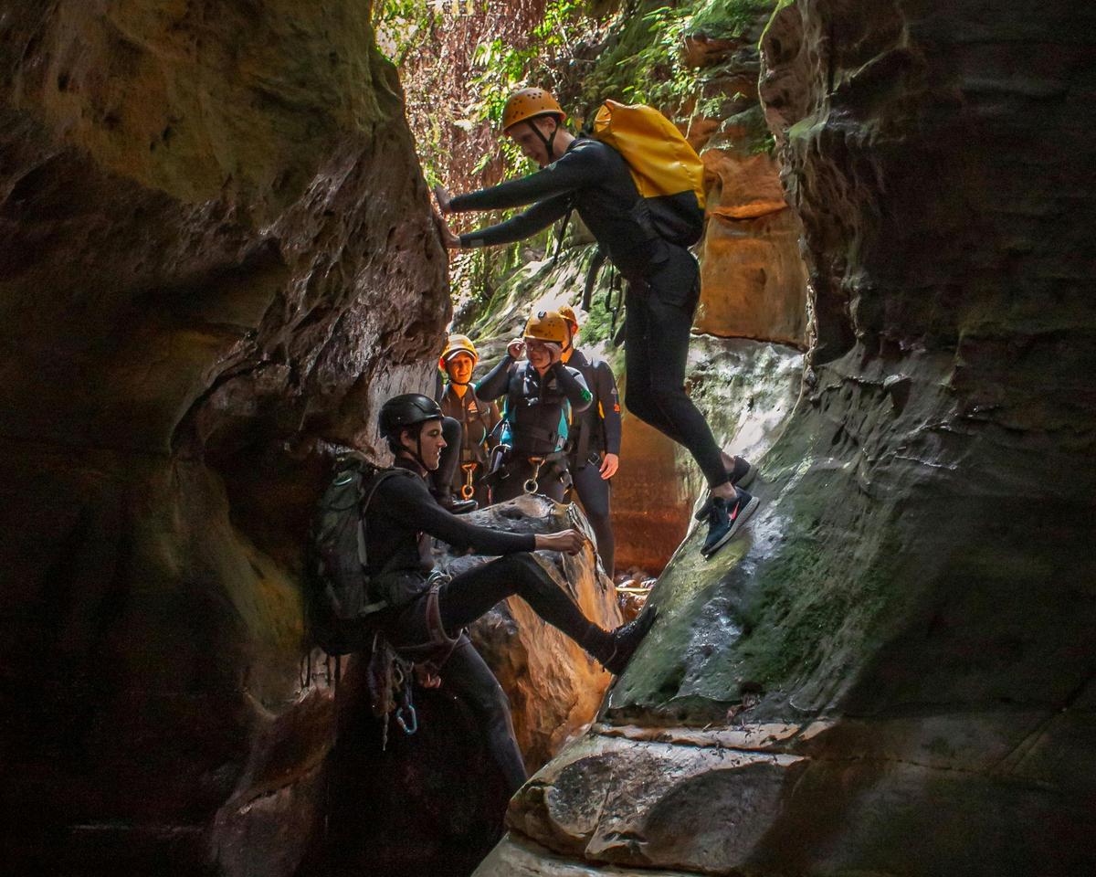 Blue Mountains Canyoning with High and Wild