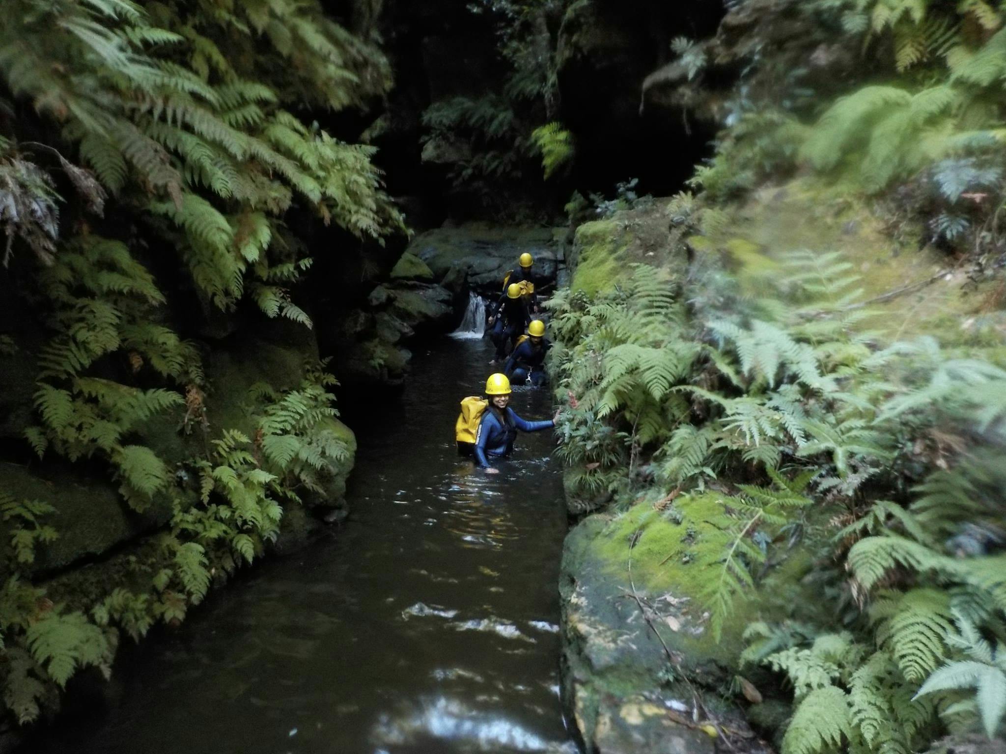 Canyoning in the Blue Mountains
