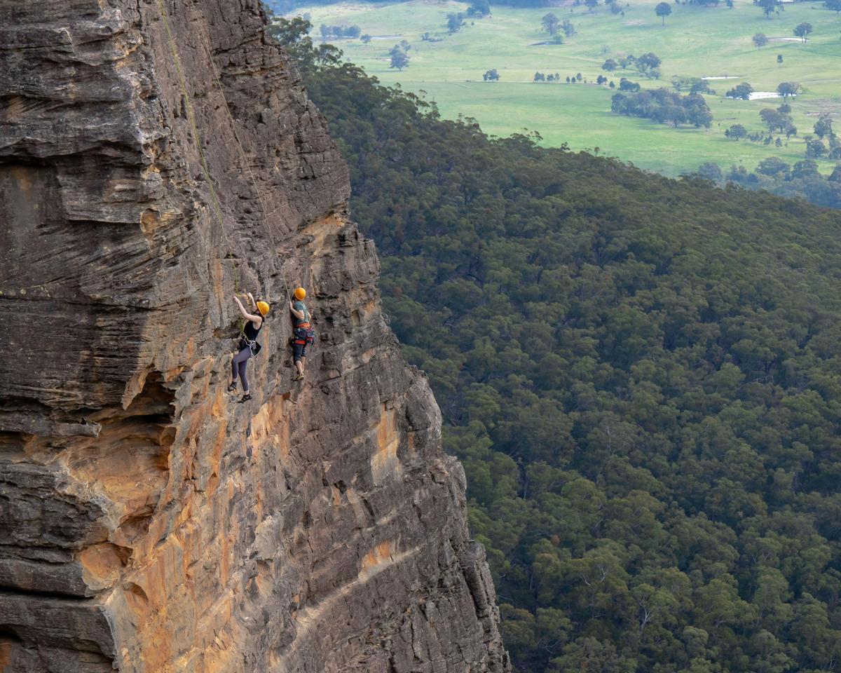 Blue Mountains Rock Climbing