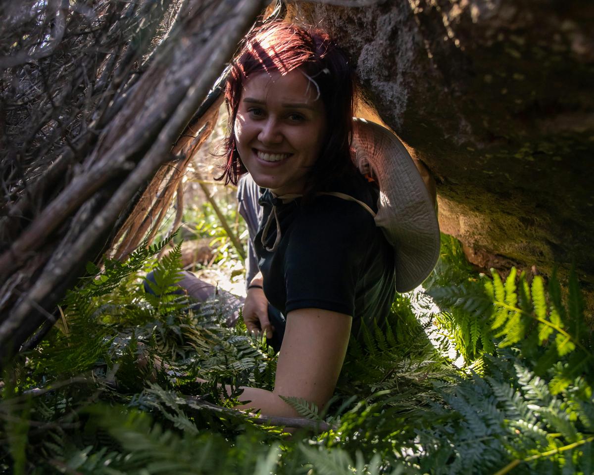 Learn to build bush shelters