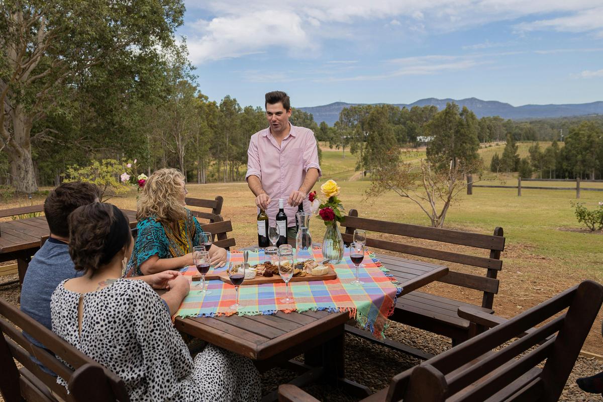 Wine tasting in style with Hunter Gleann Private Tours Hunter Valley