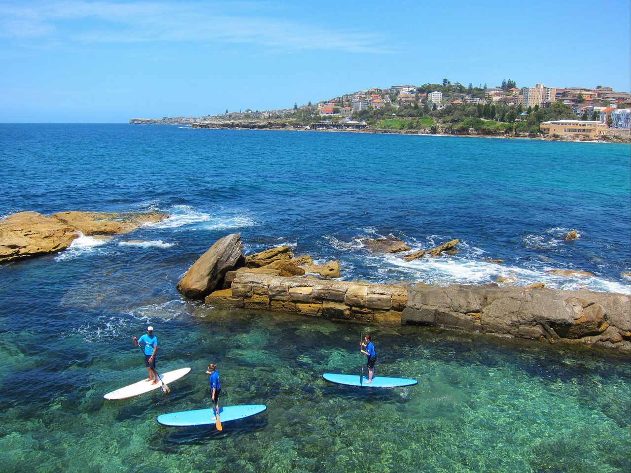 Small Group SUP lessons