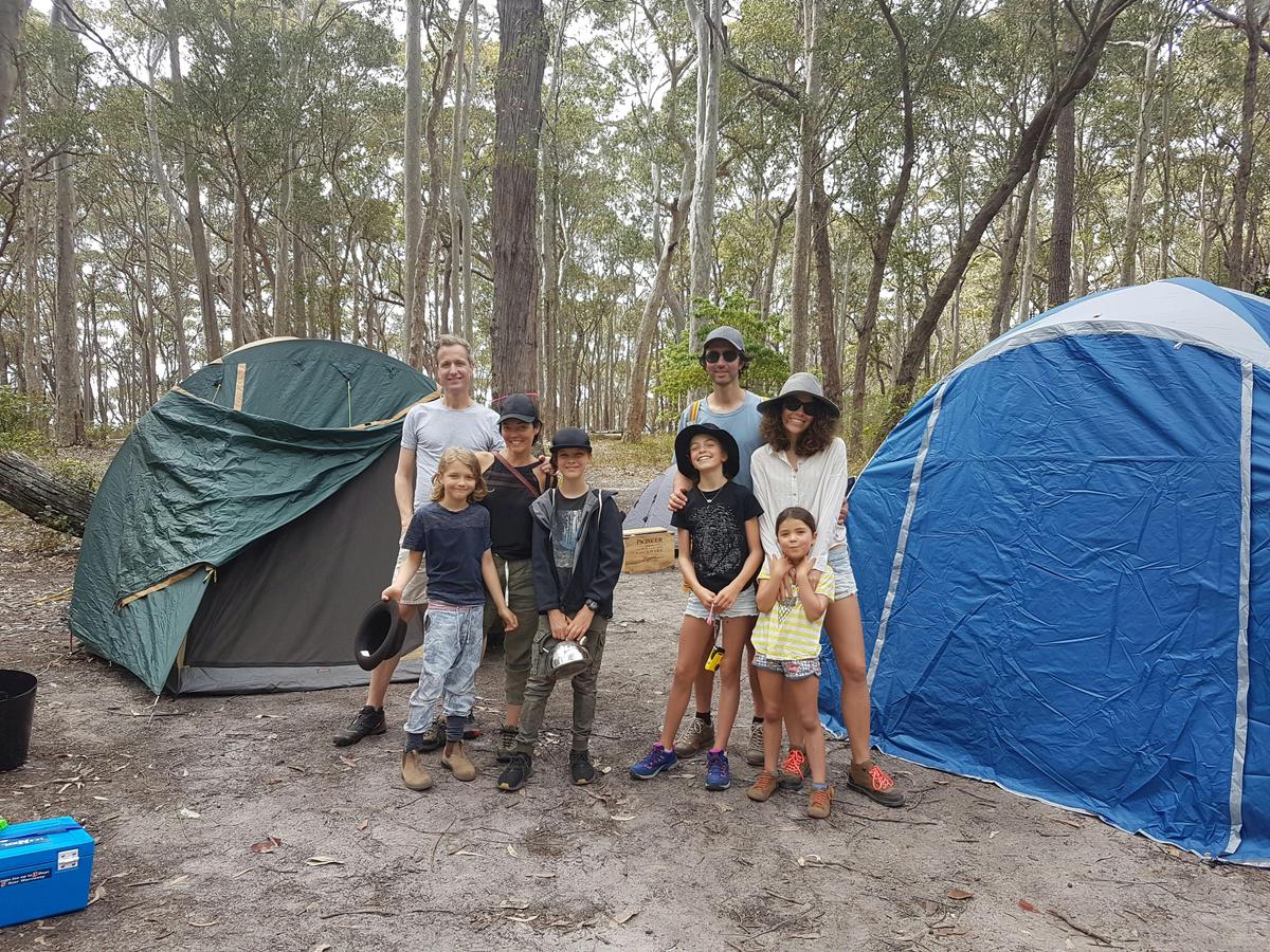 Family Connection Camp at Meroo National Park, NSW.