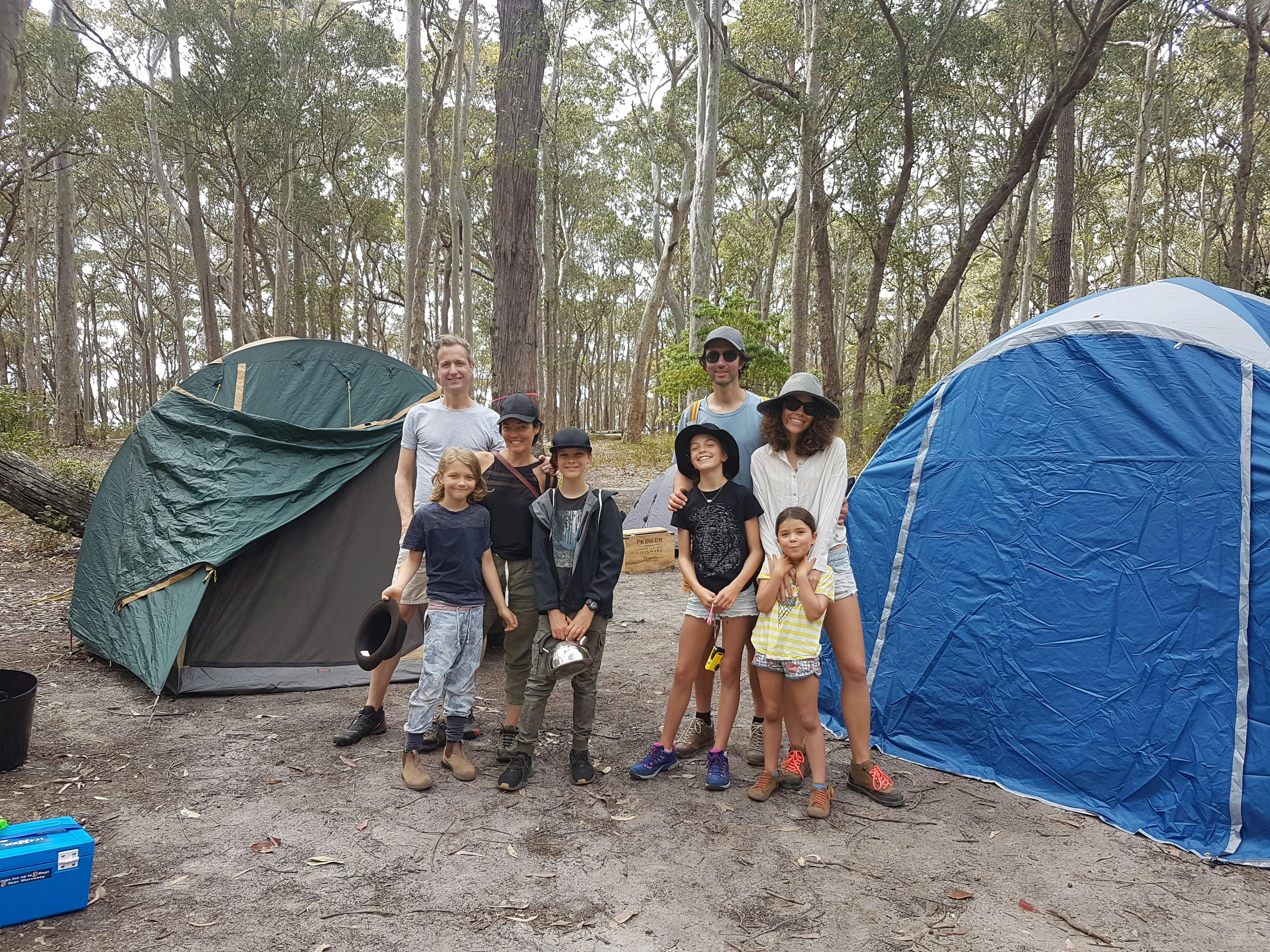 Family Connection Camp at Meroo National Park, NSW.