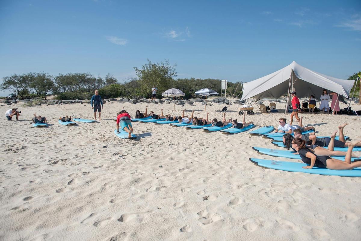 Corporate Surfing with Mick Fanning