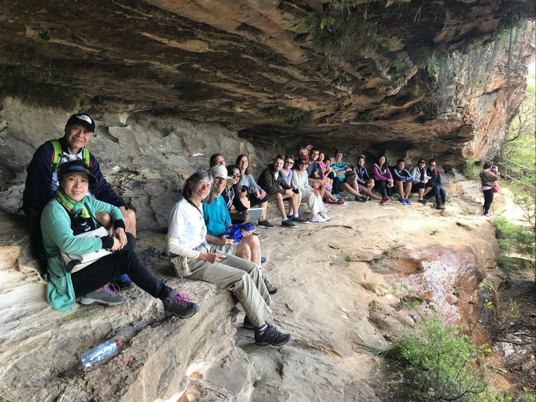 Resting at Wentworth Falls...See more, do more.