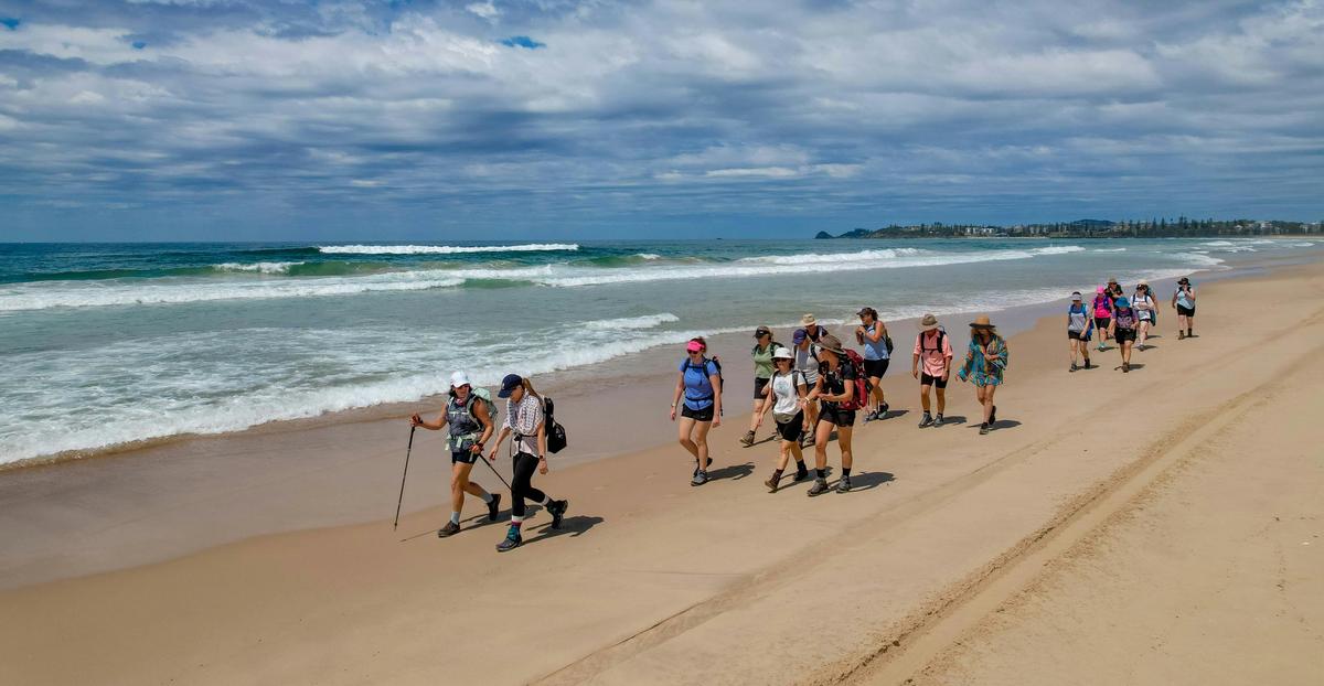 Positive Energy Beach Hike
