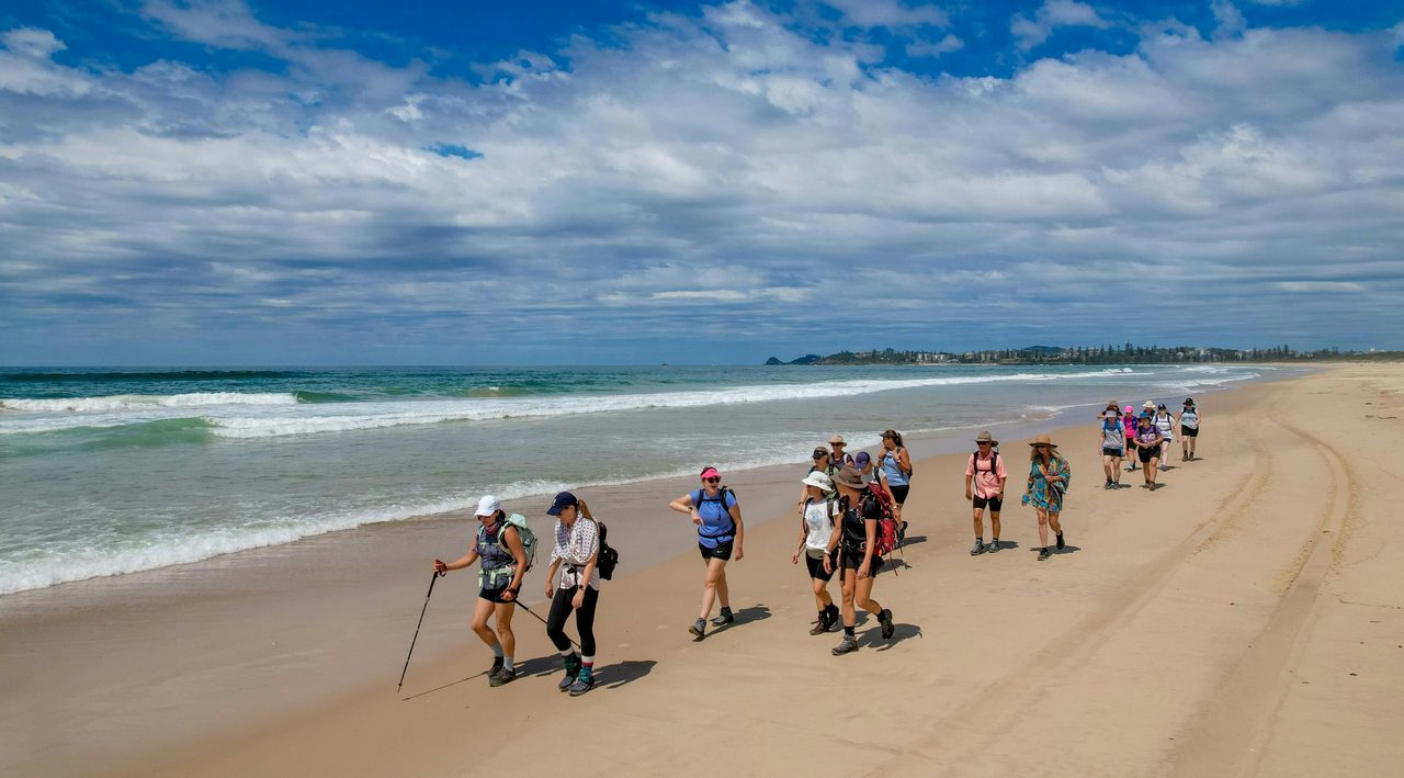 Beach Hiking