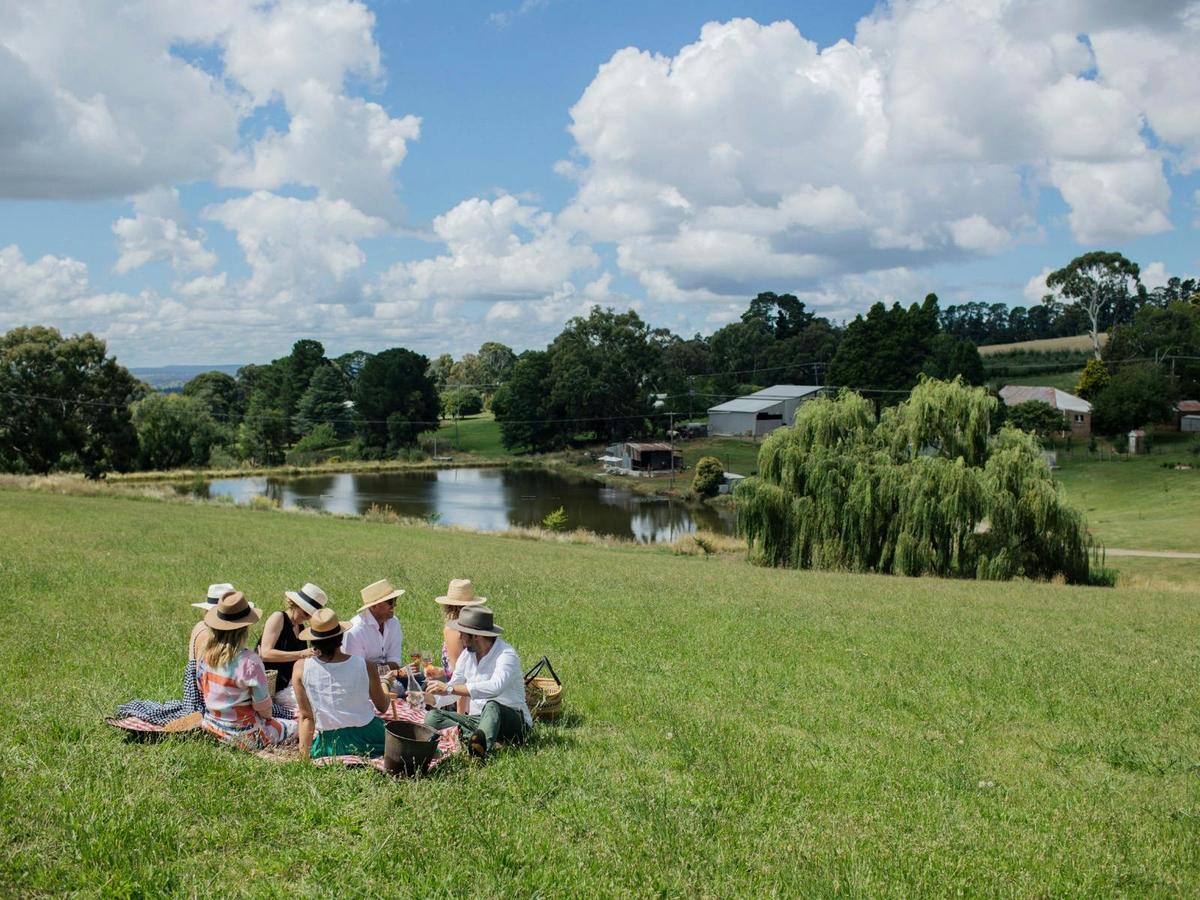 Picnic on at Printhie Estate