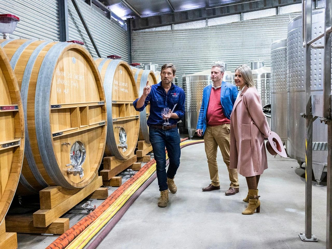 Private tour of the winery