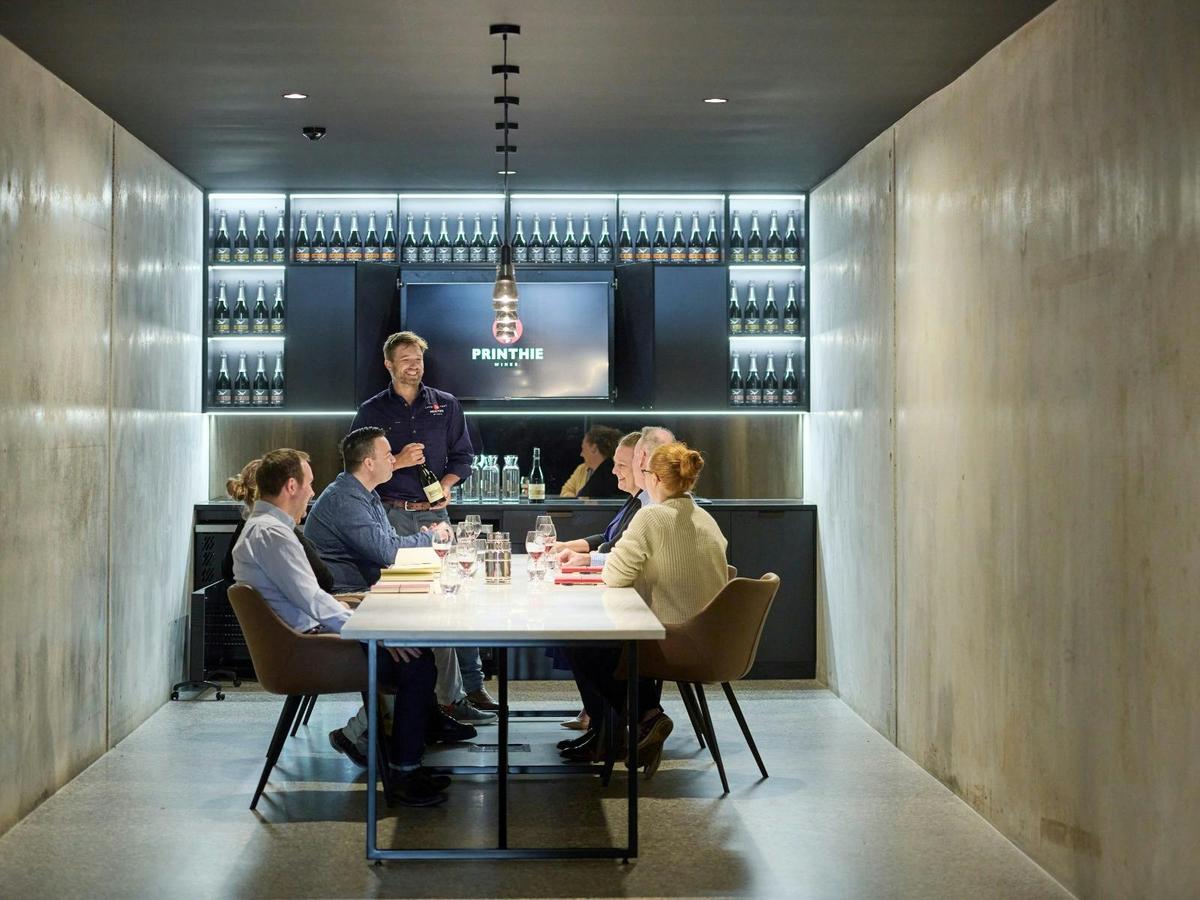 Private tasting in the cellar