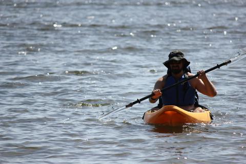Kayaking Lake Macquarie