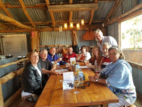 A group of friends visiting from Canberra ACT