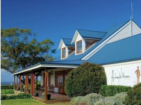 Audrey Wilkinson Vineyard Helicopter Proposal by Helicopter