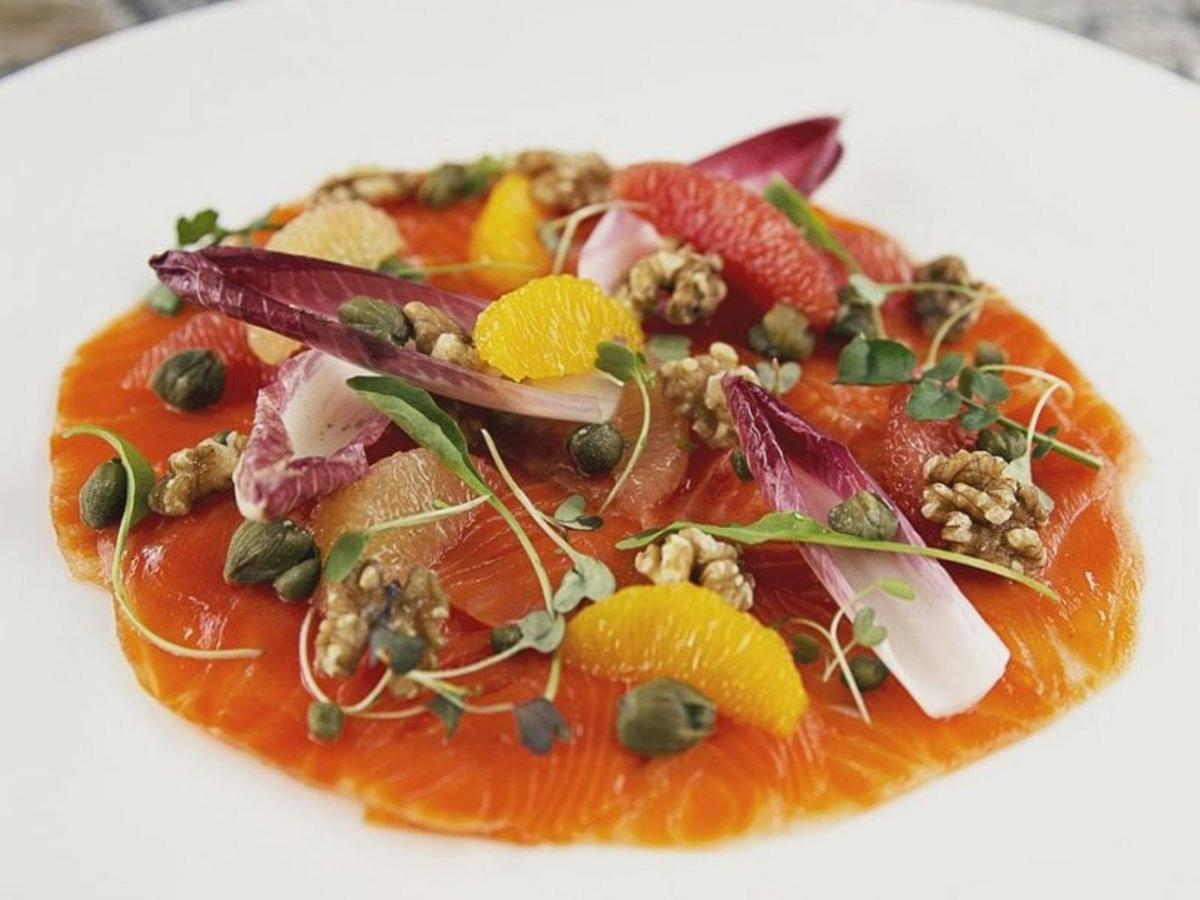Gravlax Ocean Trout Bistro Molines Pokolbin