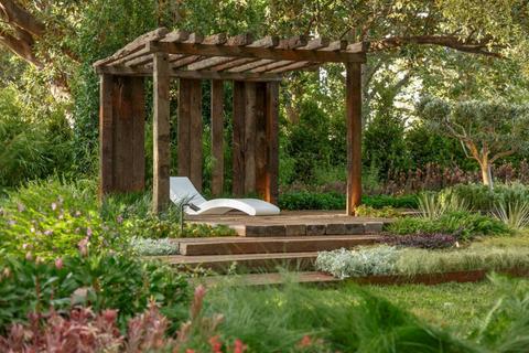 Outdoor living options on display at the show