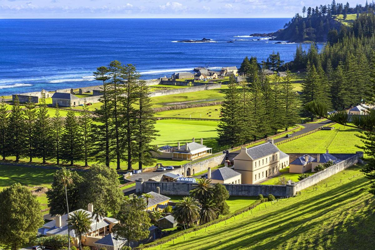 Kingston, Norfolk Island: Some of the many convict buildings.