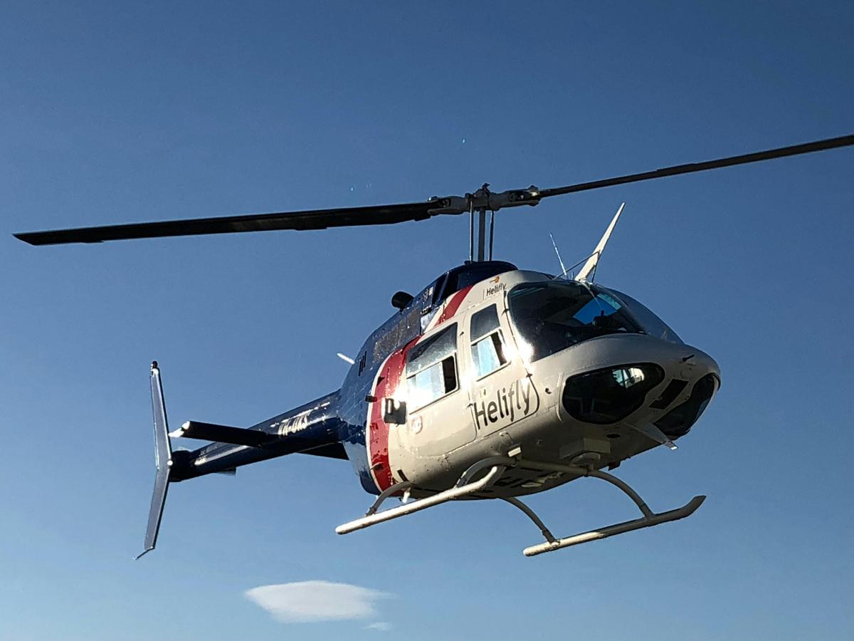 Bell 206 helicopter