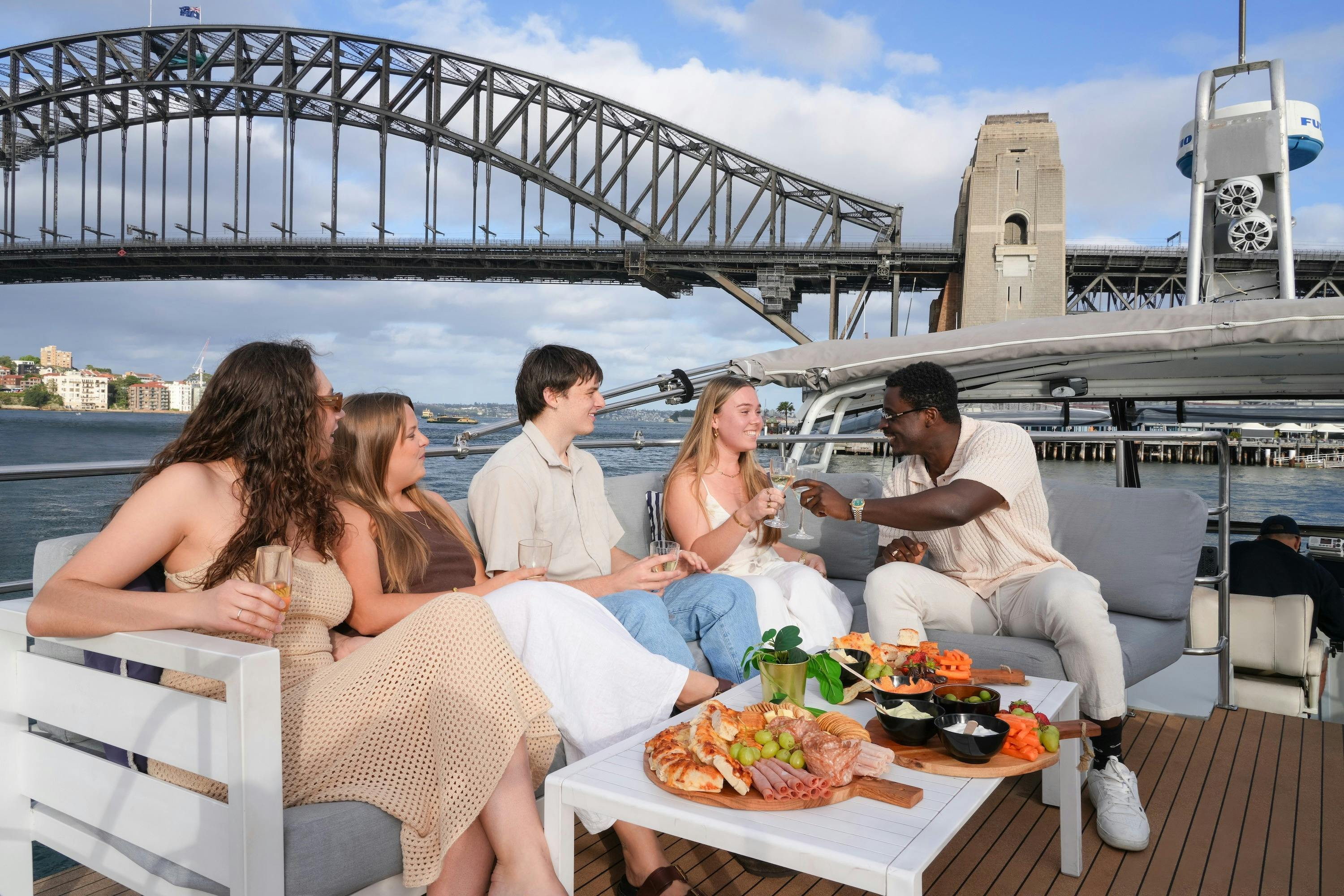 Relaxing on the Upper Deck