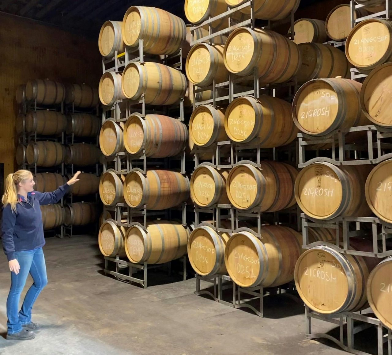 Winery tour