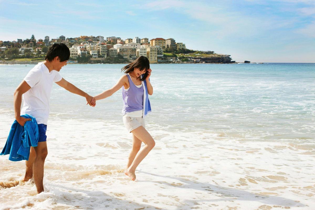 Experience Bondi Beach golden sand