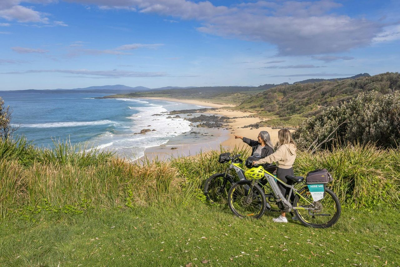 Southbound Escapes Self Guided E-Bike Tour Narooma to Central Tilba via Mystery Bay